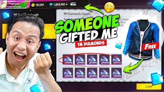 Someone Sent Me 1 Million Diamonds 💎 Tonde Gamer  Free Fire Max [upl. by Nager884]