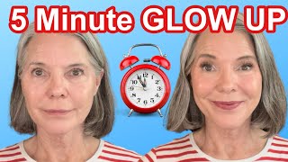 5 Minute Easy Everyday Natural Makeup Over 50 [upl. by Philpot187]