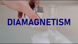 Diamagnetism  Is water diamagnetic [upl. by Lirpa742]