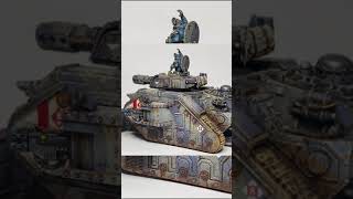 leman russ tank Death korps of Krieg shorts warhammer40k speedpaint [upl. by Atiuqan]