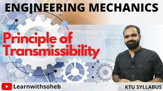 Principle of Transmissibility  Engineering Mechanics [upl. by Ecaidnac]