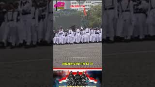 DEFILE PRAJURIT HUT TNI KE 79 Di MONAS 2024 [upl. by Eeltrebor]