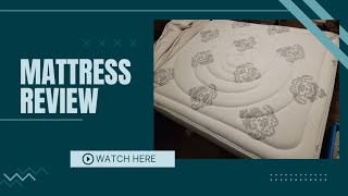 A Quick Look At This Hybrid Mattress From Amazon [upl. by Brittani]