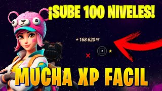 GANA MUCHA XP FACIL YA  COMO SUBIR 100 NIVELES MUY RAPIDO TEMPORADA 3 MAPA XP BUG DE XP FORTNITE [upl. by Leahcin76]