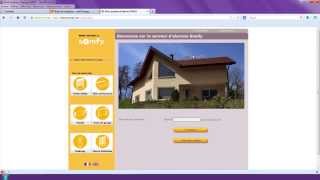 Comment créer un compte à distance sans clavier LCD pour lalarme Protexiom   Somfy [upl. by Pliske]