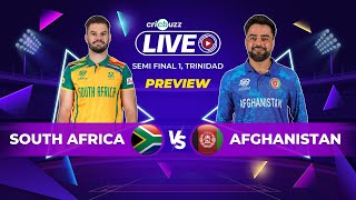 T20 World Cup SemiFinal 1  South Africa v Afghanistan Preview [upl. by Youngran]