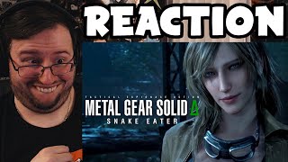 Gors quotMetal Gear Solid DELTA Snake Eater Official Trailer 2 TGS 2024quot REACTION EVA AND OCELOT [upl. by Severn]