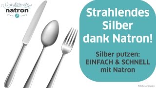 Silber reinigen Schnell und einfach [upl. by Bannon]