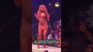 Shakira abruptly walks off stage after fan tries to film under her dress as she danced on stage [upl. by Kristen]