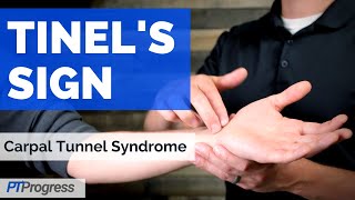 Tinels Sign for Carpal Tunnel Syndrome [upl. by Allisirp]