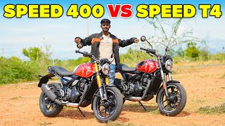 400cc Bike City Usageக்கு Set ஆகுமா   Most Affordable 400cc Bike Ever   Speed 400 vs Speed T4 [upl. by Lisette]