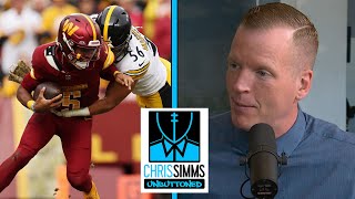 How Steelers defense contained Jayden Daniels in Week 10  Chris Simms Unbuttoned  NFL on NBC [upl. by Yllom236]