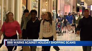 BBB warns against holiday shopping scams [upl. by Lyrpa]