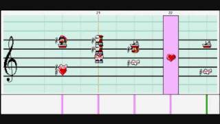 Haddaway  What is Love  Mario Paint Composer [upl. by Eniawed555]