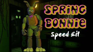 SPRINGBONNIE Speed Edit FNaF 3 [upl. by Nnasor873]