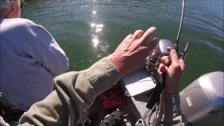 Fishing Idaho Dworshak Experience Trout Bass Problems 6 19 17 [upl. by Norrehs]