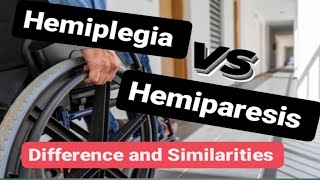 hemiplegia vs hemiparesis  Understanding the Differences  Similarities and hemiplegia exercises [upl. by Alla]