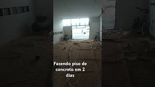 Como é feito um piso de concreto em 2 dias você não vai acreditar [upl. by Celie436]