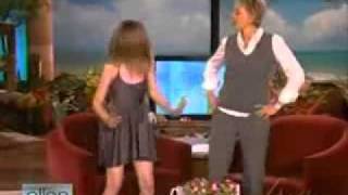 Elle Fanning  Ellen Show  Just Dance [upl. by Ayatnohs]