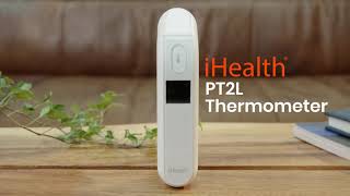 iHealth NoTouch Forehead Thermometer PT2L [upl. by Ailedamla567]