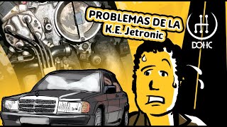 Inyección Ke JETRONIC Problemas y soluciones Mercedes 190 [upl. by Mloclam]