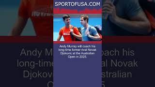 Murray to coach Djokovic at Australian Open shorts [upl. by Benedetta886]