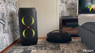 Jbl PartyBox 310 VS Jbl boombox 3 sound check [upl. by Ixel642]