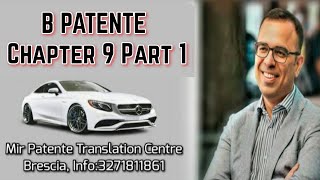 B Patente Driving Licence Chapter 9 Part 1 [upl. by Eiramoj]