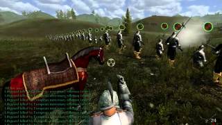 Mount amp Blade With Fire and Sword Huge and Epic Line BattleHD [upl. by Ekrub171]