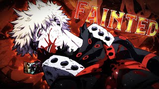 「Fainted 💔」Bakugo’s Death quotMy Hero Academyquot EditAMV [upl. by Innig]