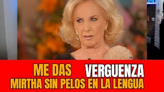 REVUELO enCANAL 13 tras lo que ESCUPIO Mirtha Legrand  MUY ENOJADA [upl. by Ghiselin]