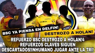 REFUERZO BSC DESTROZO A HOLAN4 REFUERZOS CLAVES SIGUEN DESCARTADOSINHUMANO JUGAR ANTE LA TRI [upl. by Nolyk]