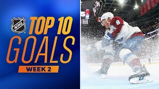 Top 10 Goals from Week 2  Best of the Rest  202324 NHL Season [upl. by Hakceber533]