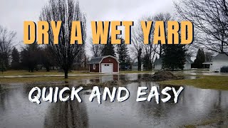 DIY Cheap Yard Drainage Solutions Save Homeowners 1000s  Hurricane Proof System [upl. by Noiz]