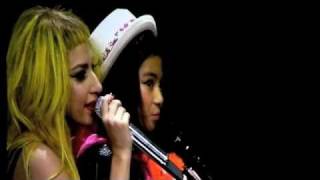 Born This Way  Lady Gaga duet with Maria Aragon LIVE Toronto [upl. by Marti156]