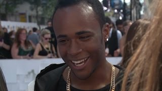 Khylin Rhambo talks Teen Wolf  MTV Movie Awards 2015 [upl. by Kelley139]