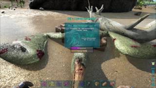 How to tame a Pelagornis  Ark Survival Evolved [upl. by Auqenehs]