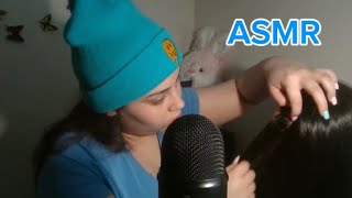 ASMR CASERO  ENFERMERA DE ESCUELA TE VERIFICA LOS PIOJITO  ROLEPLAY ESPAÑOL [upl. by Ahsemat667]