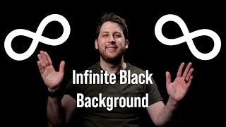 How to achieve the Infinite Black Background [upl. by Massimo916]