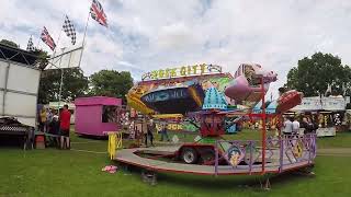 Stocks Fun Fair Stowmarket 2024 Part 1 Walkabout [upl. by Nerag]