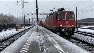 Bahnhof Othmarsingen 17012023 [upl. by Lejeune]