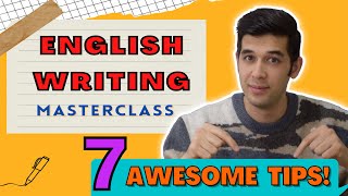 English Writing Masterclass Improve Your Writing [upl. by Mehetabel]