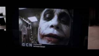 Il Cavaliere Oscuro The Dark Knight  Il video del Joker con un finto Batman come ostaggio [upl. by Dareg]