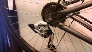 How to adjust a rear derailleur [upl. by Dub]