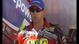 Peter Thorley Q51 Tyrepower Eagle Sprintcar Interview with Clinton Cook 5 June 2010 [upl. by Eneirda]