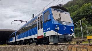 Meter Gauge Rack Railway in Ribes de Freser [upl. by Lokkin]