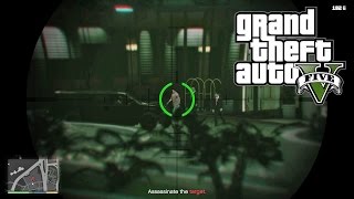 GTA 5 the hotel assassination 100 mission walkthrough GOLD MEDAL completion [upl. by Nicolina]