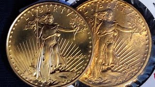 American Gold Eagle amp Gold Double Eagle A Comparitive Study [upl. by Ninnetta509]