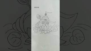 Lord Jagannath drawing 🌼🙏🚩art drawing new 👍and subscribe [upl. by Andrey]