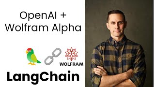 LangChain 101 OpenAI  Wolfram Alpha [upl. by Yorel249]